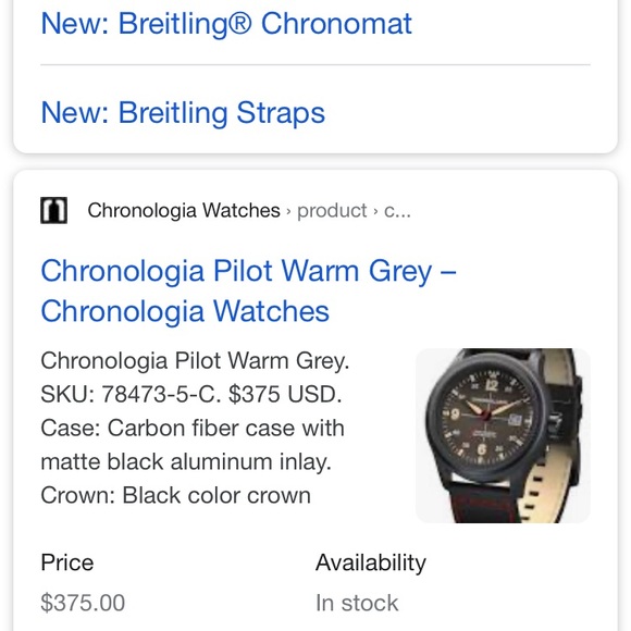 Chronologia watch - Picture 1 of 2